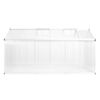 vidaXL Greenhouse Aluminium 362x190x195 cm 13.41 m³