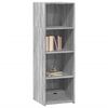 vidaXL Highboard Grey Sonoma 40x41x124 cm Engineered Wood
