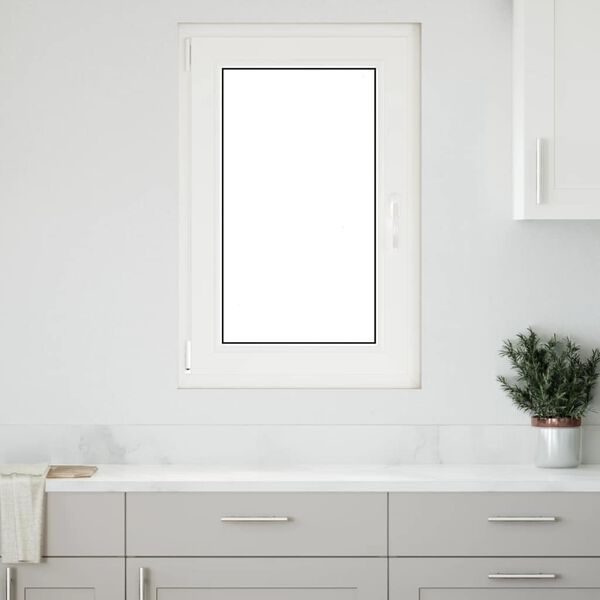vidaXL Basement Window RISOR 60x90 cm Tilt&Turn DIN Left White