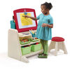 Step2 Easel Desk with Stool Flip & Doodle 836500