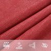 vidaXL Sunshade Sail 160 g/m&sup2; Red 3x5 m HDPE