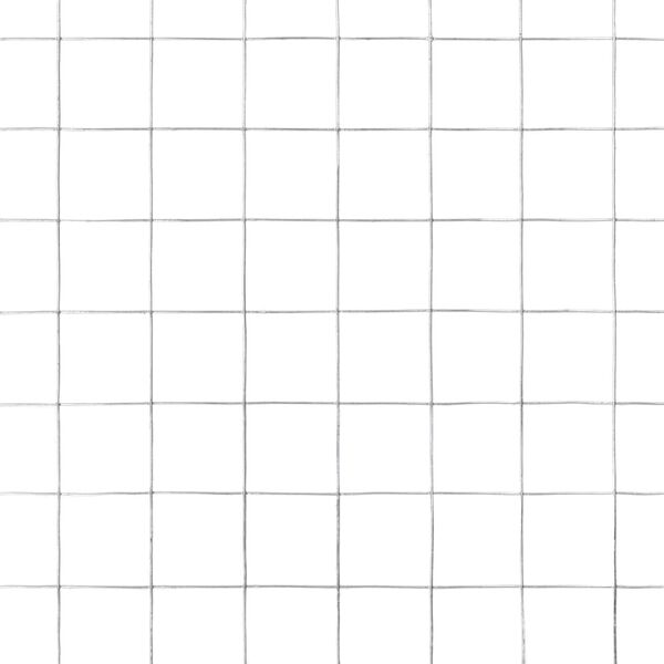 vidaXL Chicken Wire Fence Galvanised Steel 25x1.5 m Silver