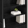 vidaXL Tall Cabinets 2 pcs Black Oak 79 x 36 x 300 cm Engineered Wood
