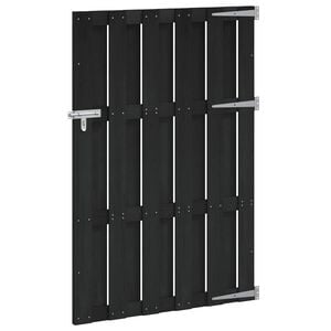 vidaXL Garden Gate WPC 100x150 cm Grey