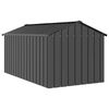vidaXL Dog House with Roof 114x202x101 cm Galvanised Steel