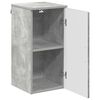 vidaXL Bathroom Cabinet Wall-mounted Concrete Grey 30 x 31.5 x 61 cm