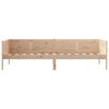 vidaXL Day Bed without Mattress Solid Wood Pine 80x200 cm