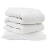 vidaXL Duvet with Pillow 2 pcs White Microfiber