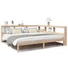vidaXL Bookcase Bed without Mattress 180x200 cm Solid Wood Pine
