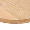 vidaXL Table Top 80x40x4 cm Solid Wood Oak Oval