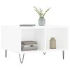 vidaXL Coffee Table White 60x50x36.5 cm Engineered Wood