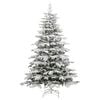 vidaXL Artificial Hinged Christmas Tree White 240 cm PE and PVC