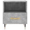 vidaXL Bedside Cabinets 2 pcs Concrete Grey 40x35x47.5 cm Engineered Wood