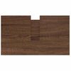 vidaXL Bathroom Basin Cabinet with Drawers Brown Oak 60x34.5x60 cm