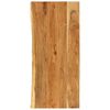 vidaXL Bathroom Vanity Top Solid Acacia Wood 140x52x3,8 cm