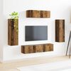 vidaXL TV Cabinet 5 pcs Old Wood