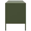 vidaXL TV Cabinets 2 pcs Olive Green 68x39x50.5 cm Steel