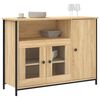 vidaXL Sideboard Sonoma Oak 100x35x75 cm Engineered Wood