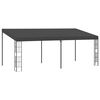 vidaXL Wall-mounted Gazebo 3x6 m Anthracite Fabric