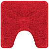 vidaXL Anti-slip Bath Mat Set 2 pcs Red PP