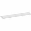 vidaXL Window Sill White 60 x 15 x 4.5 cm PVC