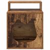 vidaXL Cat House Old Wood 42.5 x 40 x 53.5 cm Engineered Wood
