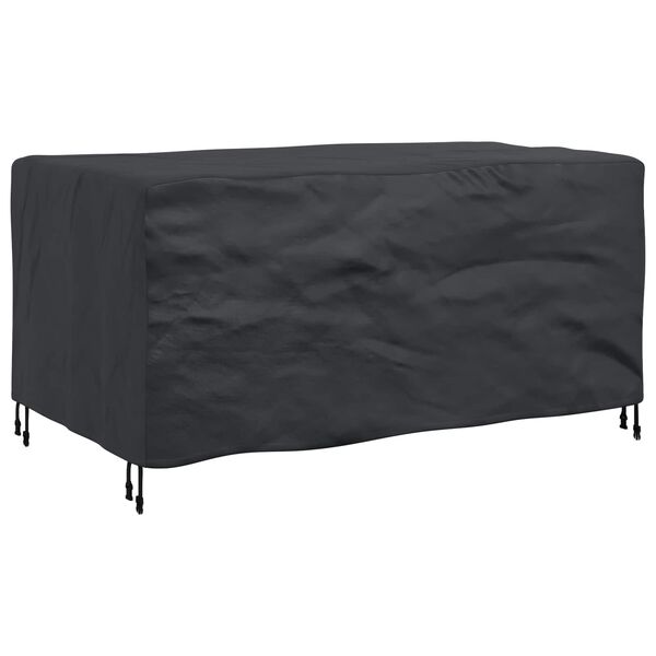 vidaXL Furniture Cover Plain Black 150 x 90 x 75 cm 420D