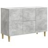 vidaXL Sideboard Concrete Grey 89 x 34.5 x 60 cm Engineered Wood