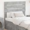 vidaXL Headboard with Headboard Concrete Grey 75 cm Engineered wood