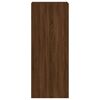 vidaXL TV Wall Cabinet Brown Oak 40.5x30x102 cm Engineered Wood