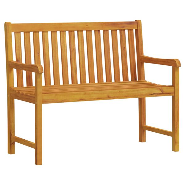 vidaXL Garden Bench 110 cm Solid Acacia Wood