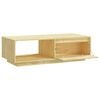 vidaXL Coffee Table 110x50x33.5 cm Solid Pinewood