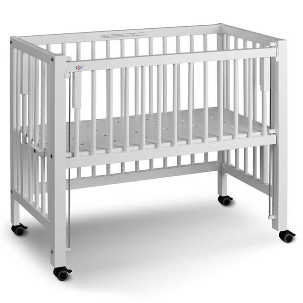 tiSsi Bedside Crib Sophie 95x45x82 cm White