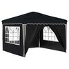vidaXL Pop-up Party Tent Anthracite 288 x 288 x 245 cm Oxford Fabric