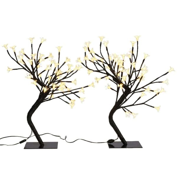 vidaXL Holiday Ornaments Warm White