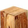 vidaXL 3 Piece Plant Stands Solid Acacia Wood Brown