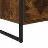 vidaXL Side Cabinet Smoke Oak 96.5 x 30 x 75 cm Engineered Wood