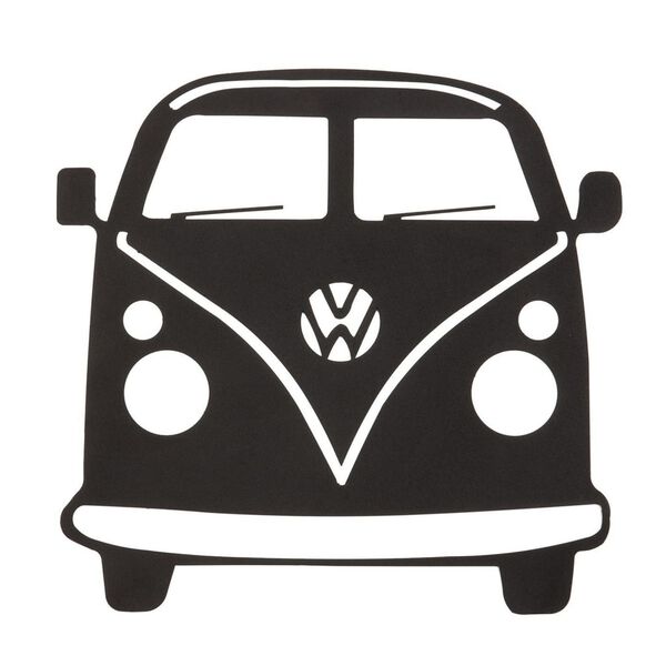 Homemania Wall Decoration Mini Van 32x36 cm Steel Black