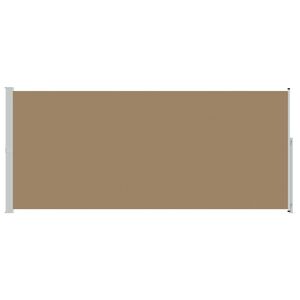 vidaXL Retractable Side Awning 220 x 500 cm 100% polyester iron steel