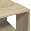 vidaXL Coffee Table Sonoma Oak 89.5x48x30 cm Engineered Wood
