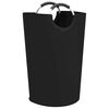 vidaXL Laundry Sorter Black