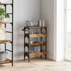 vidaXL Kitchen Trolley Old Wood 53 x 20 x 76 cm Engineered Wood