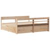 vidaXL Bed Frame without Mattress 180x200 cm Super King Solid Wood Pine