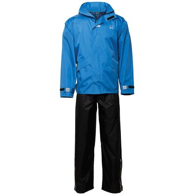 Willex Rain Suit Size S Blue and Black 29143