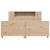 vidaXL Bed Frame without Mattress 140x200 cm Solid Wood Pine