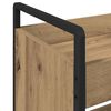 vidaXL Kitchen Trolley Artisan Oak 70 x 30 x 82 cm Engineered Wood