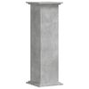 vidaXL Plant Stand Concrete Grey 33x33x100 cm Engineered Wood