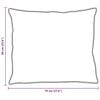 vidaXL Summer Duvet with Pillow 2 pcs White Down Feather