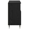 vidaXL Sideboards 3 pcs Black oak 180 x 35 x 70 cm Engineered wood