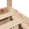 vidaXL Bed Frame without Mattress 90x190 cm Single Solid Wood Pine